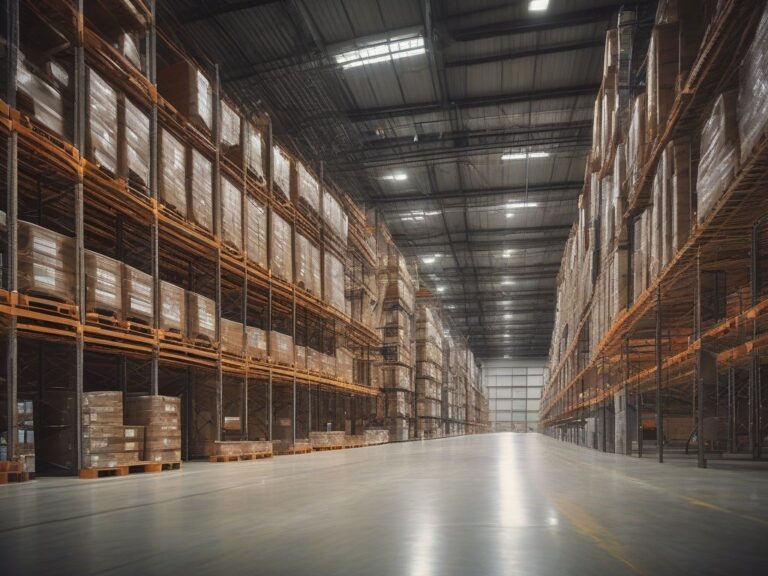 Ảnh minh họa cho bài Section 301 Malaysia: bến container ban ngày với cần cẩu giàn và các dãy container xếp chồng, không có người, không có cờ, không có chữ đọc được