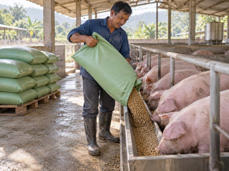 Thức ăn chăn nuôi tăng giá lần thứ bảy, heo hơi lùi về 55.500 đồng/kg Ảnh: Minh họa tin tức